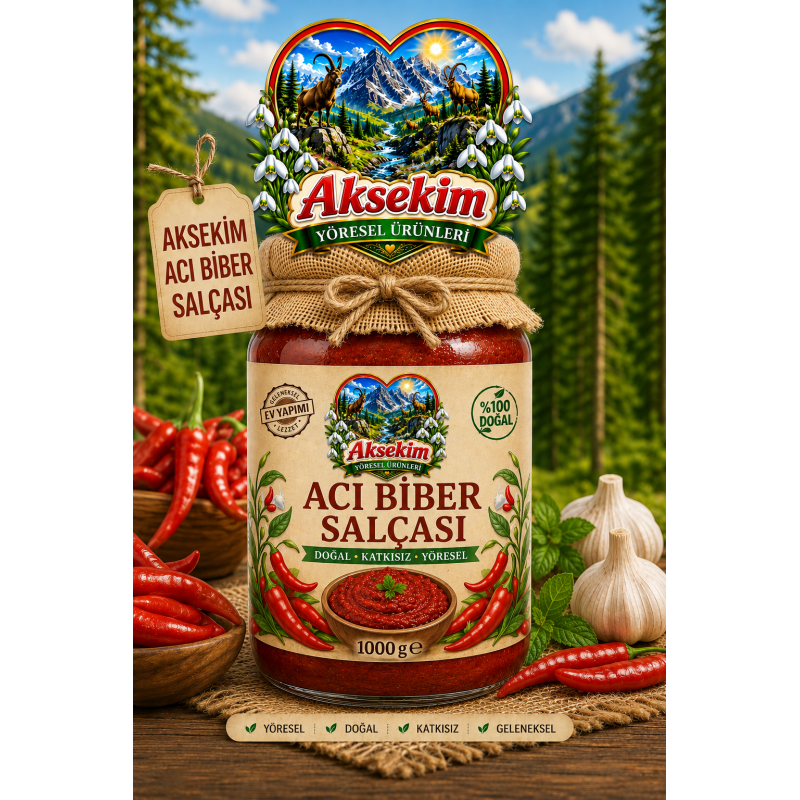 Acı Biber Salçası